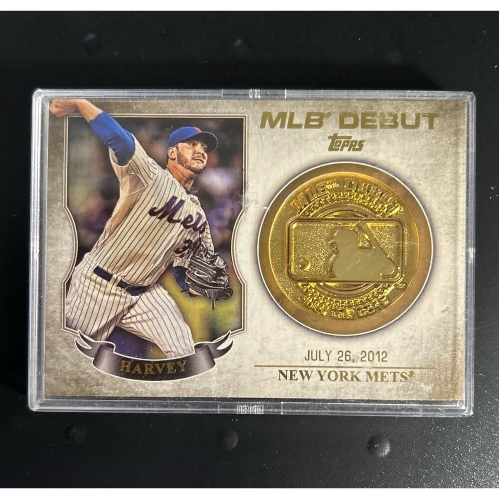 2016 Topps MLB Medallion -New York Mets , Matt Harvey  thick card #MDM-MH